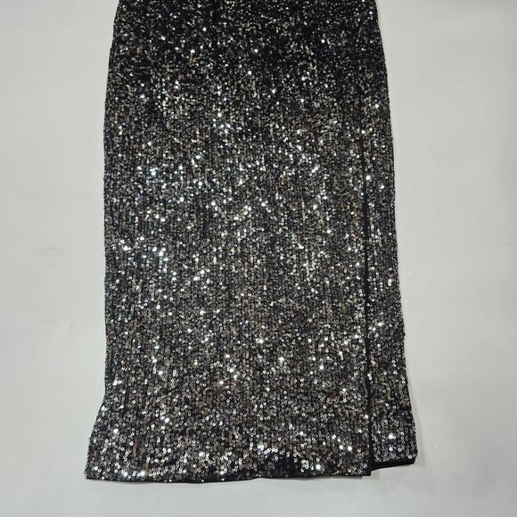 LPA Andrea Dress in Black & Silver Small - Picture 3 of 13